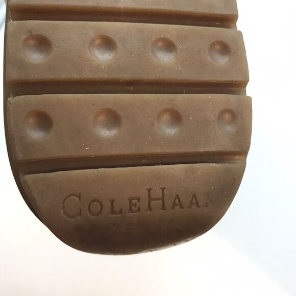 Cole Haan Tan Nubuck Leather Loafers Men\'s 13M Causal Double Gusset 161 CO4496
